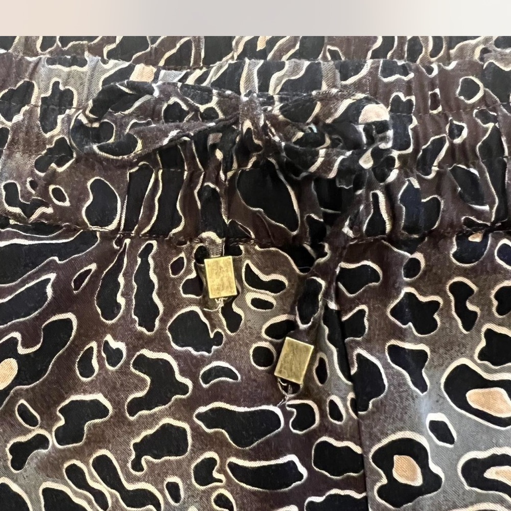 Hester & Orchard M Leopard Print Elastic Tie Wais… - image 4